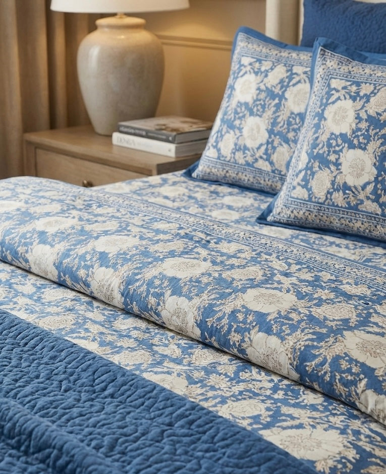 Amayra Premium Cotton Bedsheet – King Size (108x108 inches)