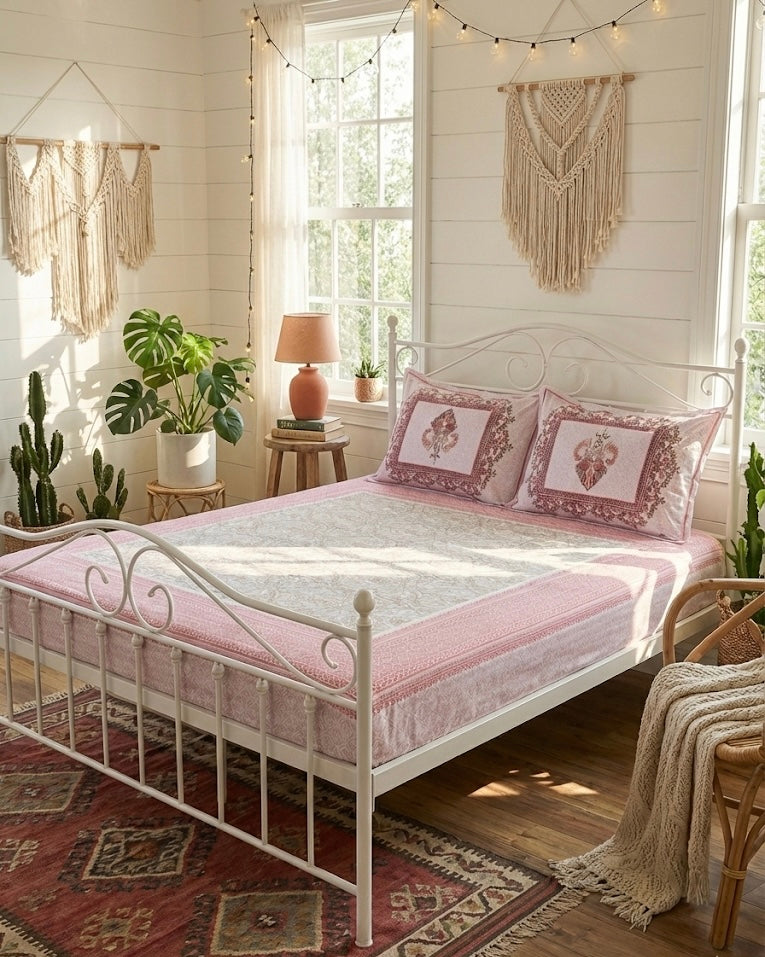 Cotton Bedsheet (King Size)