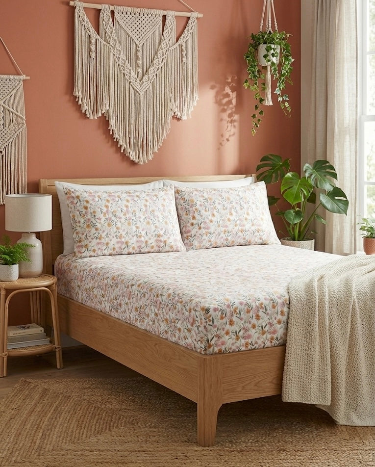 Bliss floral bedsheet
