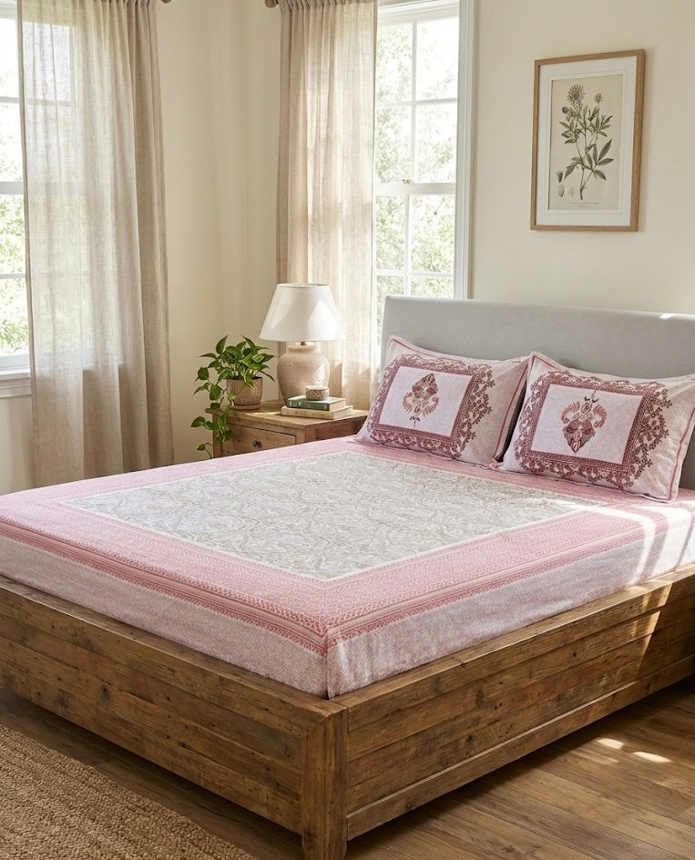 Cotton Bedsheet (King Size)