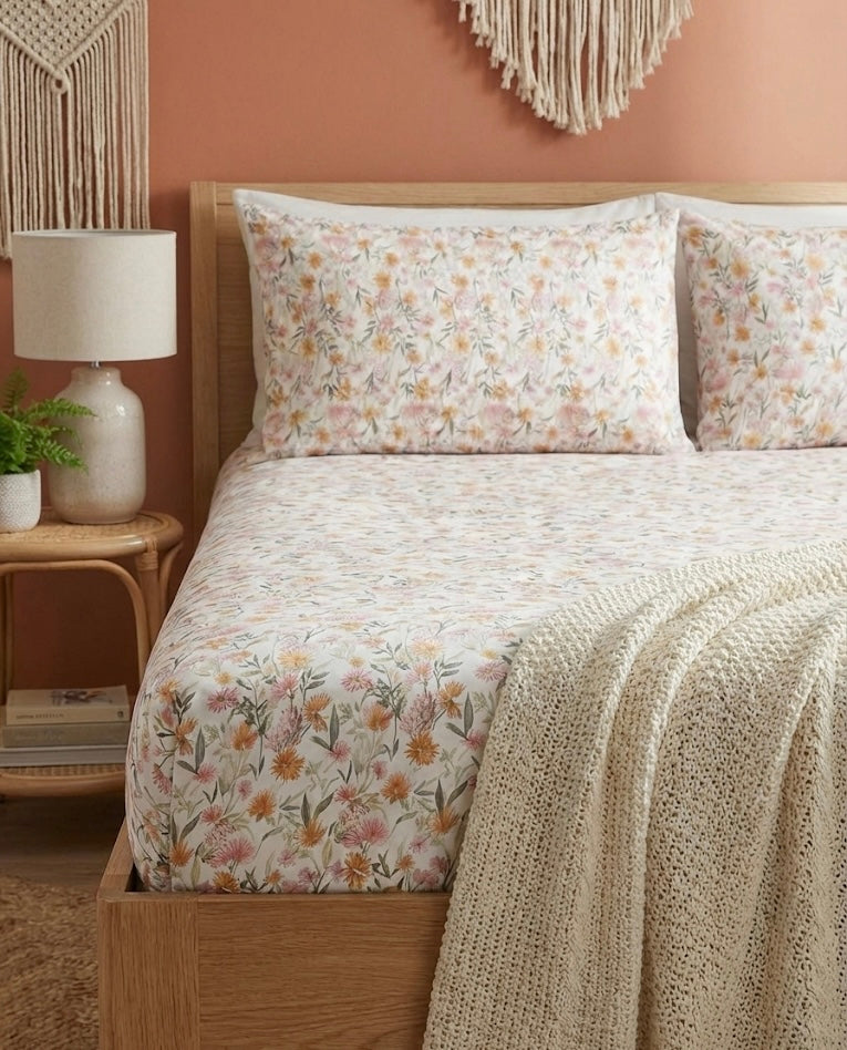 Bliss floral bedsheet