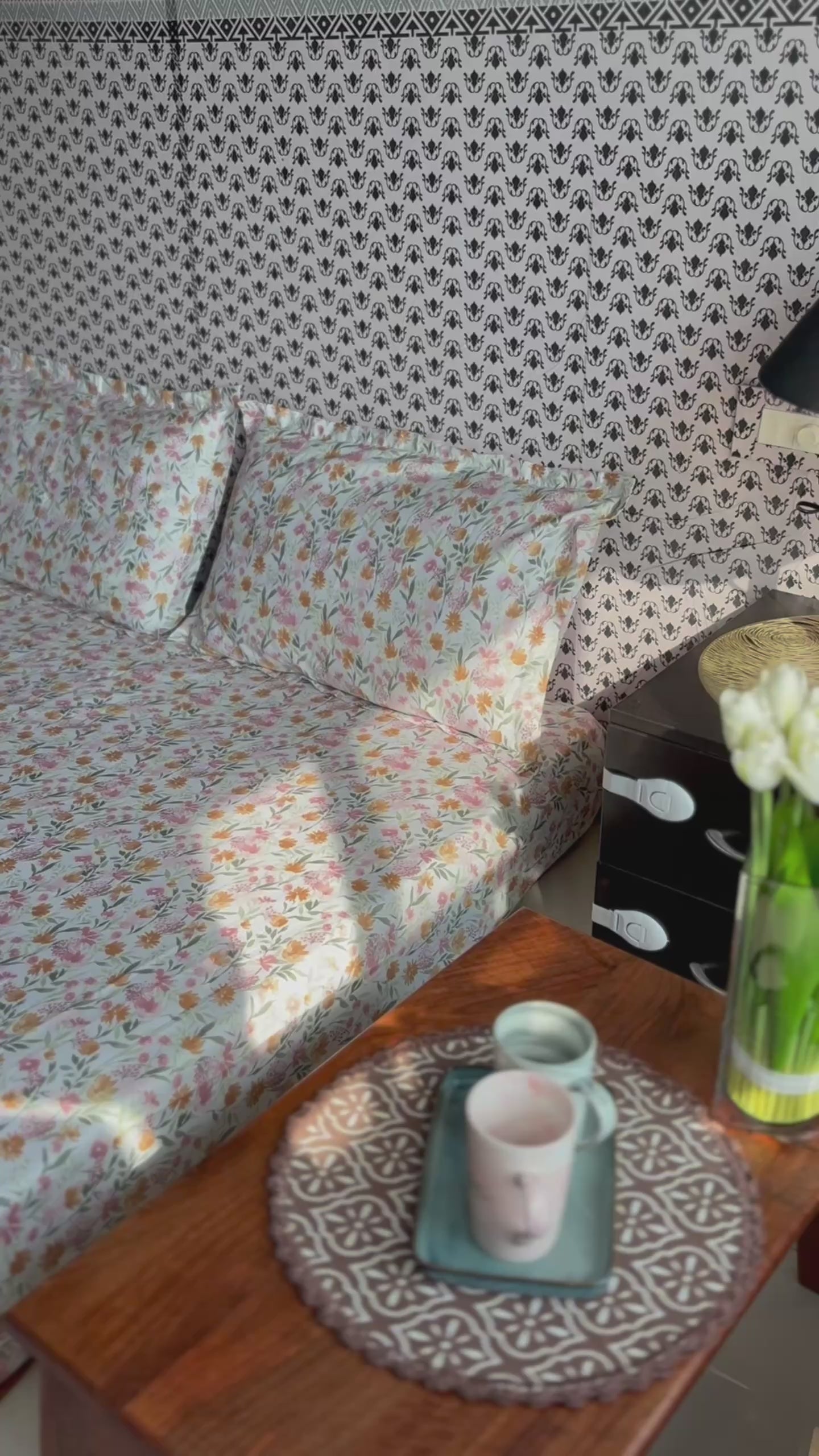 Bliss floral bedsheet