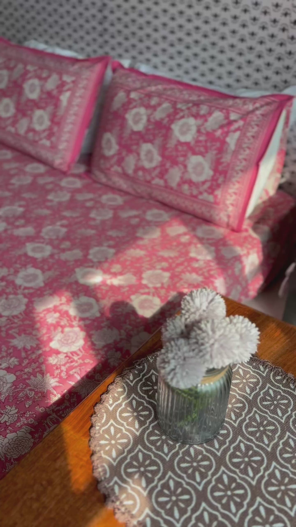 Amayra Premium Cotton Fitted Bedsheet – King Size (108x108 inches)